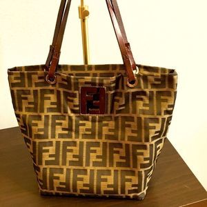Fendi Zucca Handbag